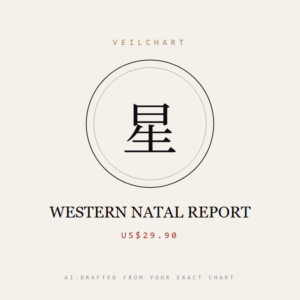 Western Natal Report — Sun, Moon & North Node