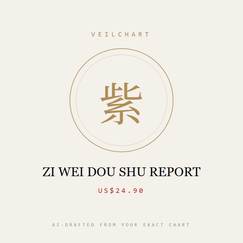Zi Wei Dou Shu Report — Purple Star Reading